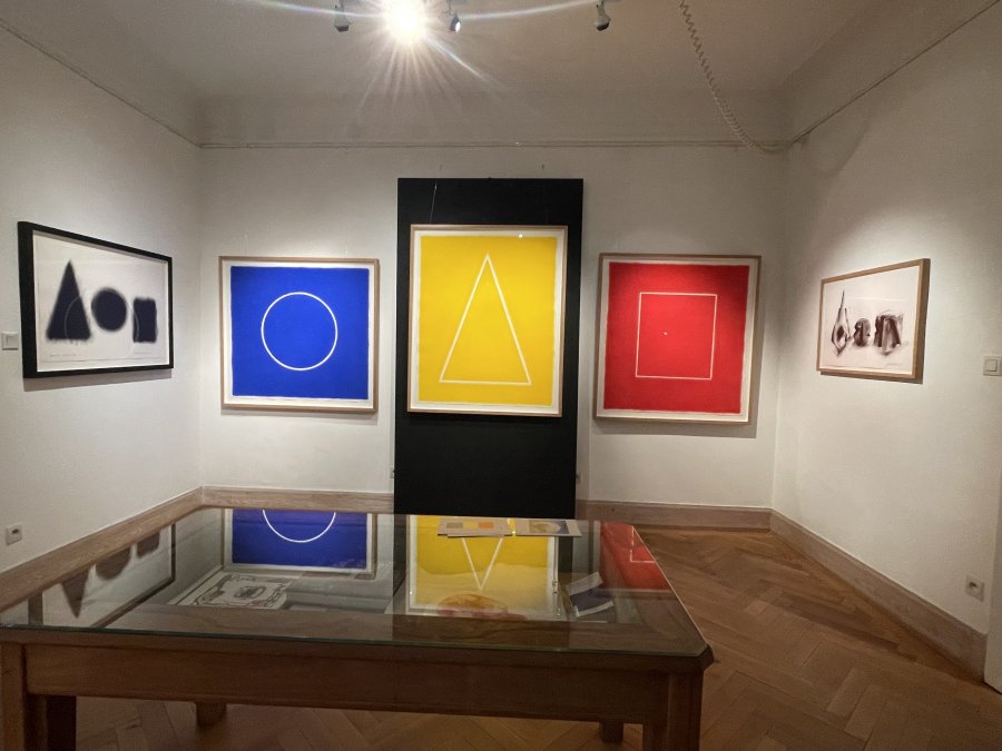 Carré, cercle, triangle. Vernissage le 14 septembre à 17h.